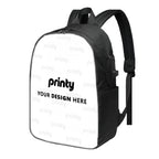 Custom Oxford Travel Laptop Backpack with USB