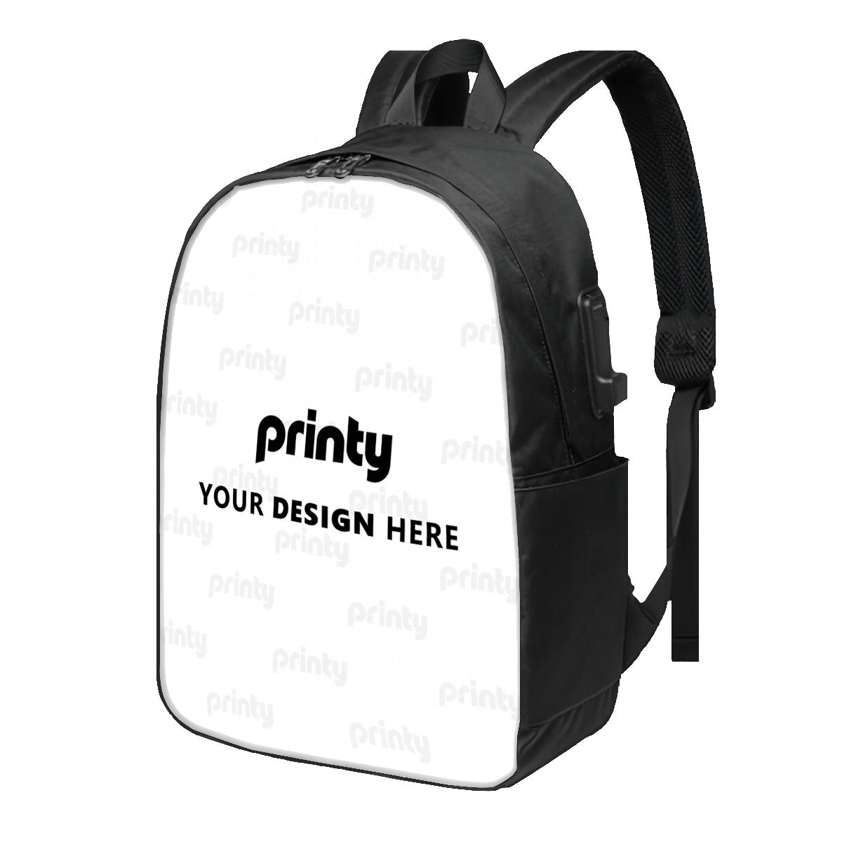 Custom Oxford Travel Laptop Backpack with USB