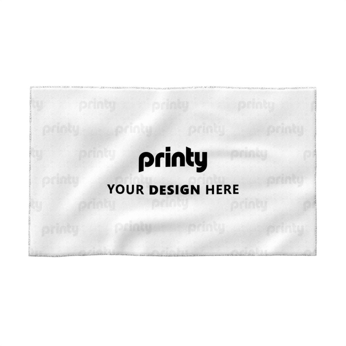 Custom Soft Washcloths (Horizontal)