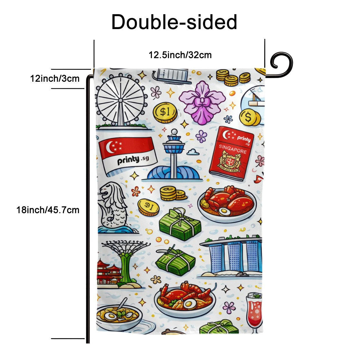 Custom Square Garden Flags