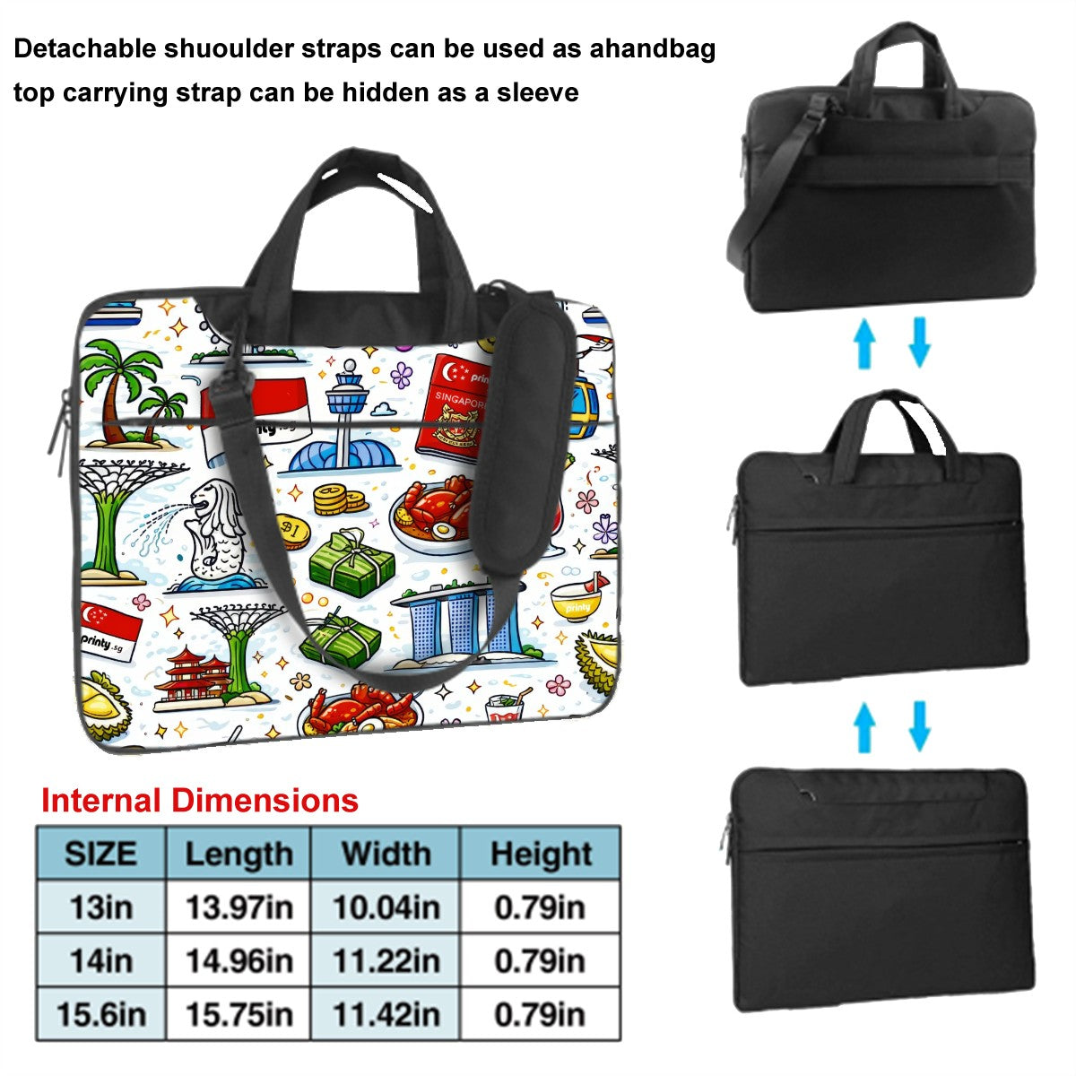 Custom Laptop Shoulder Bag