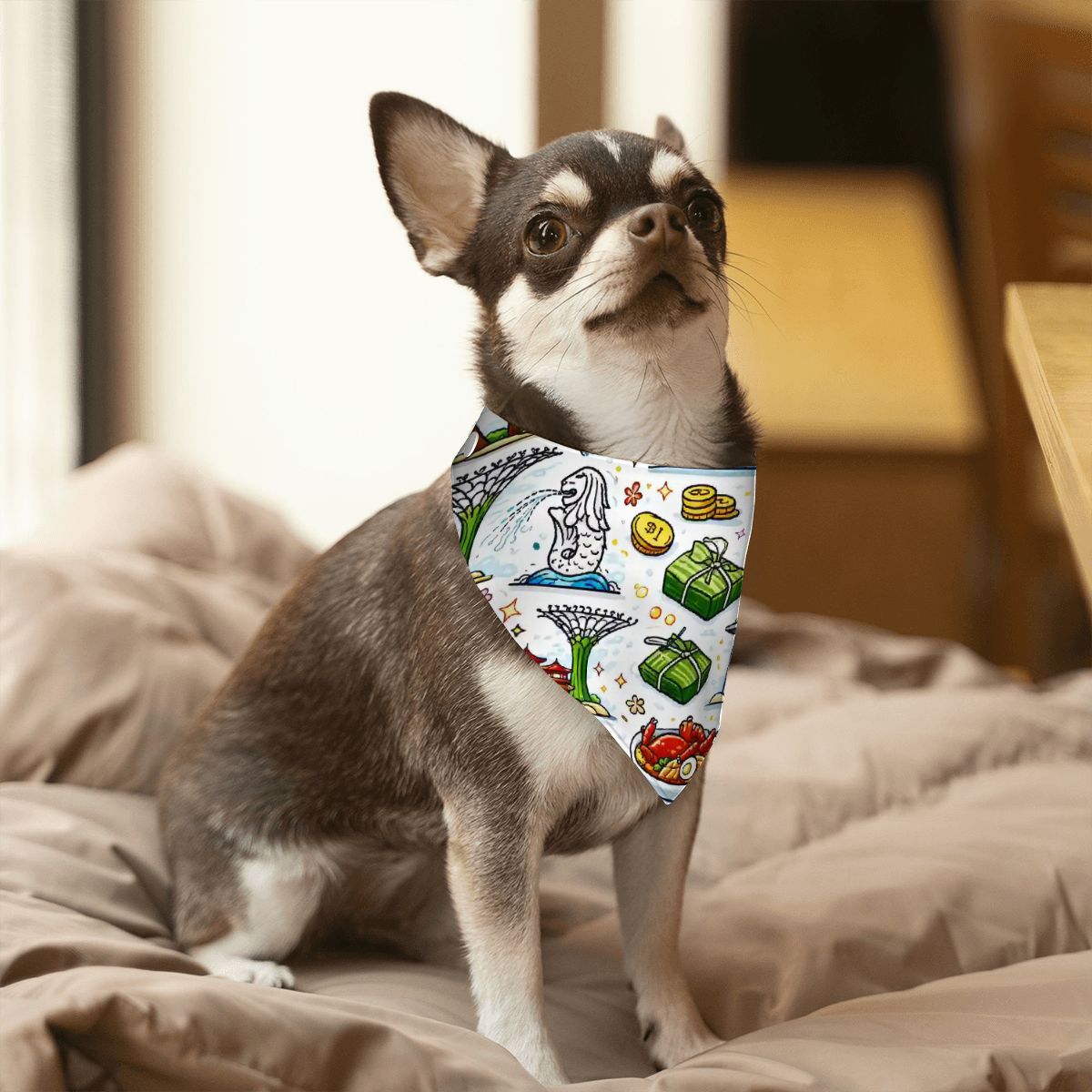 Custom Pet Cotton Bandana