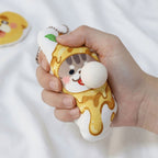 Custom Cute Snot Bubble Plush Keychain