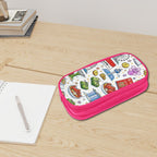 Custom Vertical Oxford Large Capacity Double Layer Pencil Case