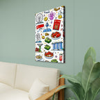 Custom Frameable Canvas Prints Wall Art (Vertical)