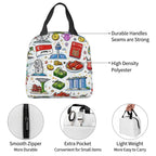 Custom Portable Foil Insulated Lunch Box