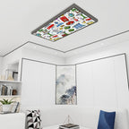 Custom Magnetic Fluorescent Light Covers for Ceiling Lights 8 Pcs