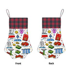 Custom Dog Paw Christmas Stockings