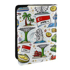 Custom Small Passport Holder for Travel (Double-Sided Pattern)