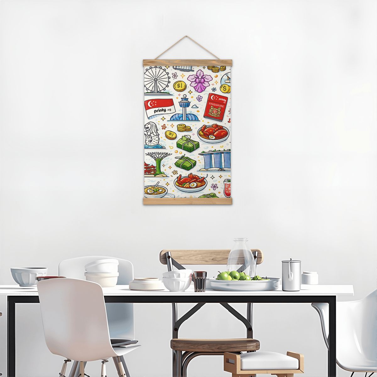 Custom Linen Canvas Wall Art