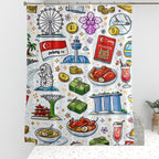 Custom Bathroom Shower Curtain