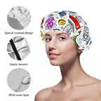 Custom Reusable Shower Cap
