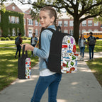 Custom Set of 3 Bags (Oxford Backpack Lunch Bag & Pencil Pouch)