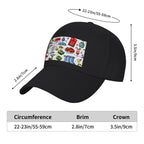 Custom Curved Eaves Trucker Hat (Solid Color)