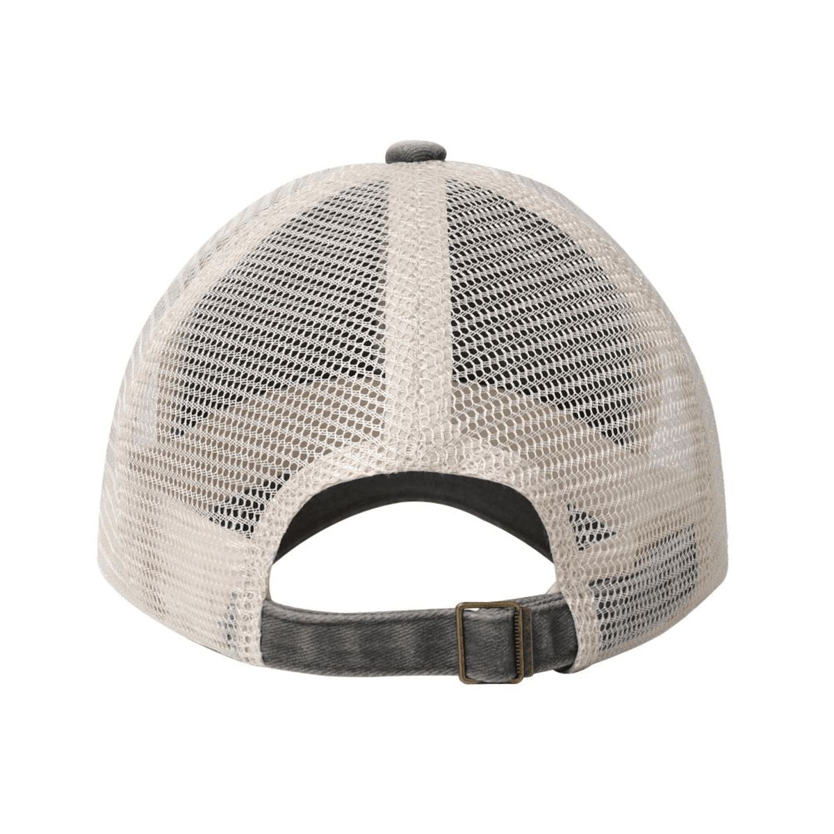 Custom Washed Denim Mesh Cap