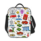 Custom Insulated Lunch Bag with Shoulder Strap