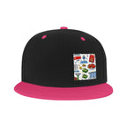 Custom Flat Bill Hats Hip Hop Style (Side Pattern)