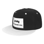 Custom Flat Bill Hats Hip Hop Style (Front Pattern)