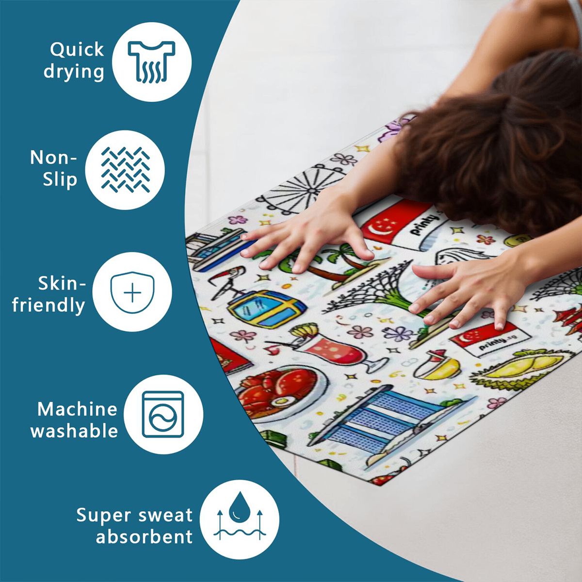 Custom Yoga Mat Cover