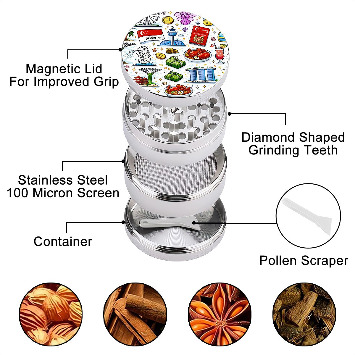 Custom Herb Grinder