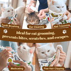 Custom Cat Grooming Wrap