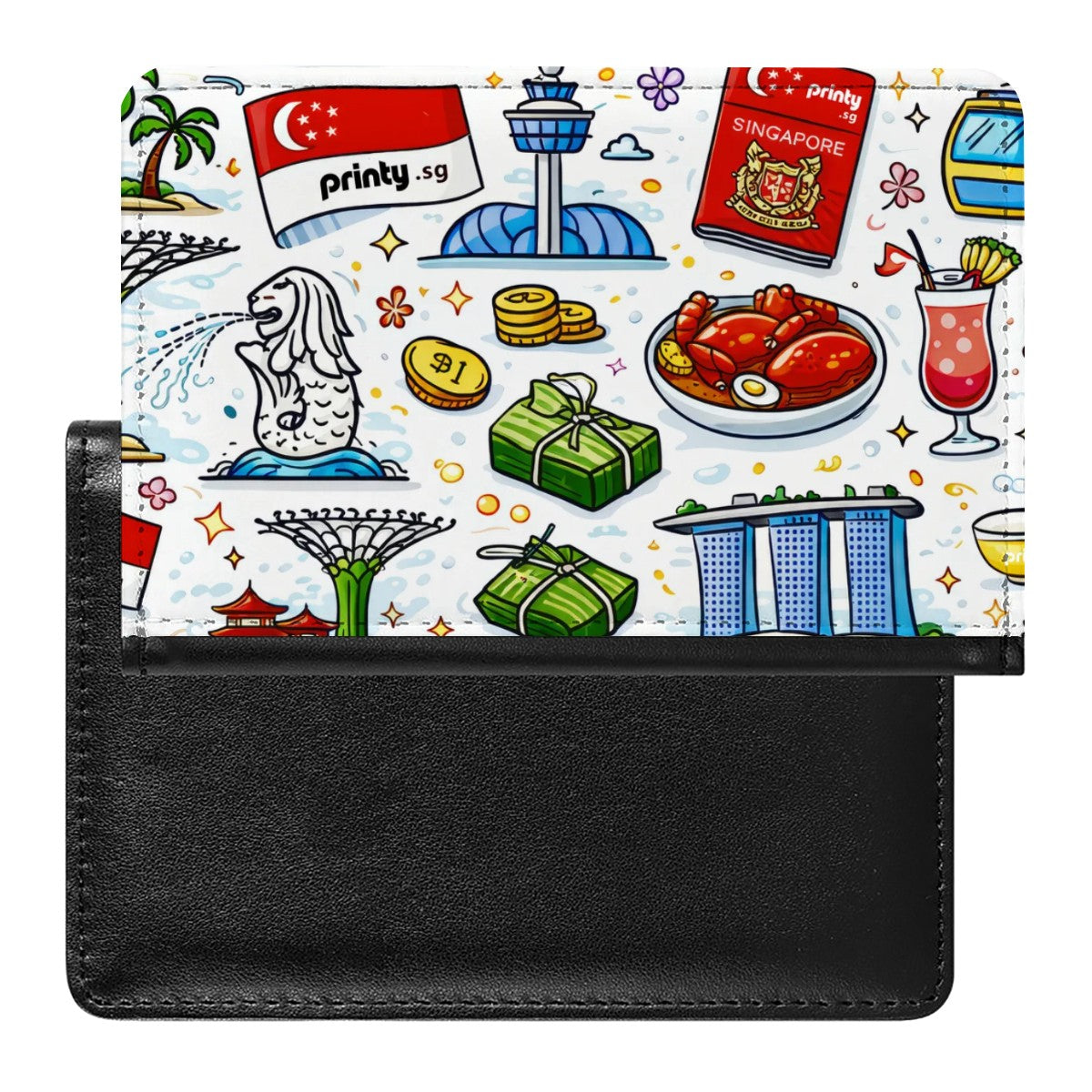 Custom Passport Cover (Single-Sided Pattern)