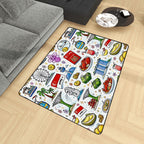 Custom Small Area Rug Floor Carpet (3:2)