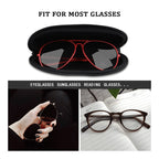 Custom Ultra Light Zipper Eyeglass Case (Vertical)