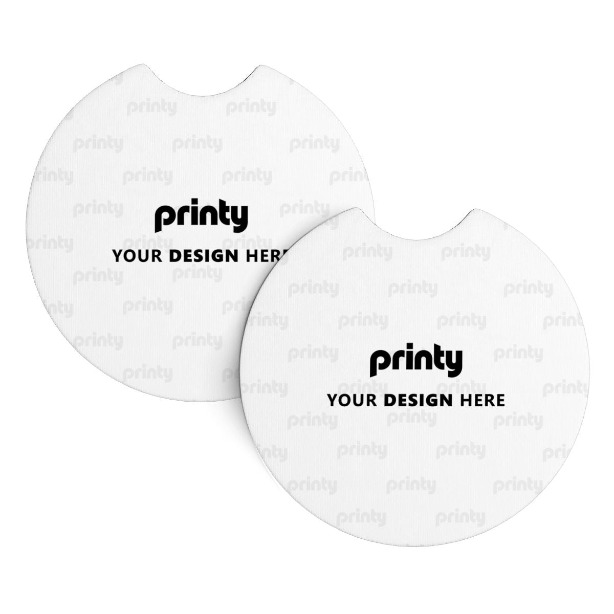 Custom Neoprene Car Coasters 2 pcs