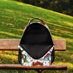 Custom Large Twill Cloth Backpack