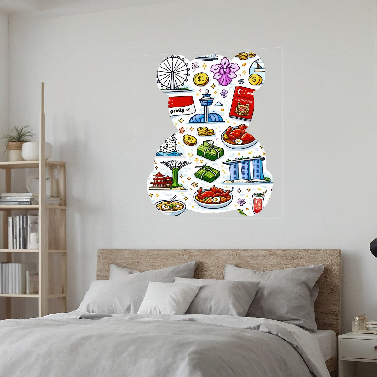 Custom Small Die-Cut PVC Stickers (UV) 20"x24"