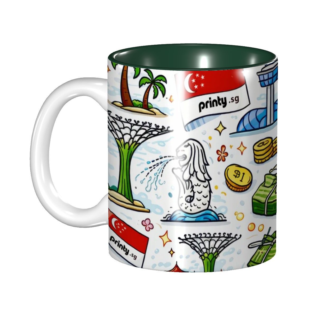 Custom Ceramic Coffee Mugs (11oz)