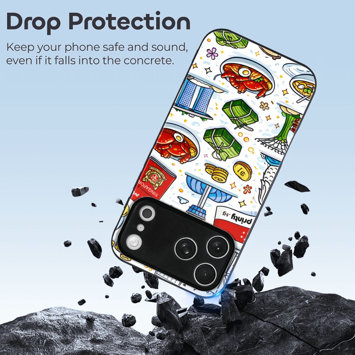 Custom iPhone 17 Pro Max Glass Phone Case