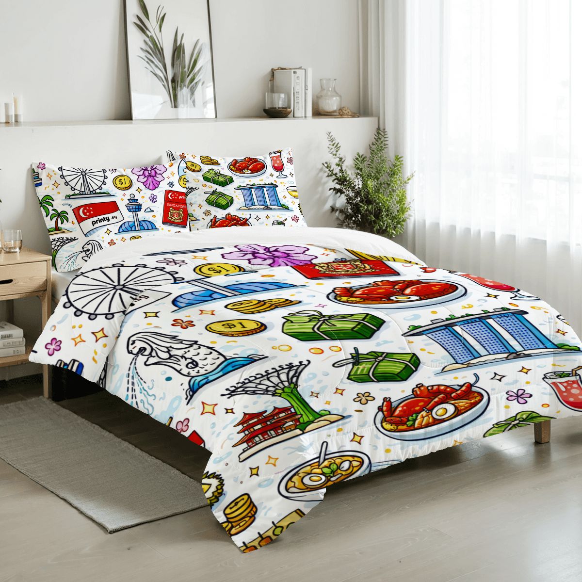 Custom Full Comforter Set