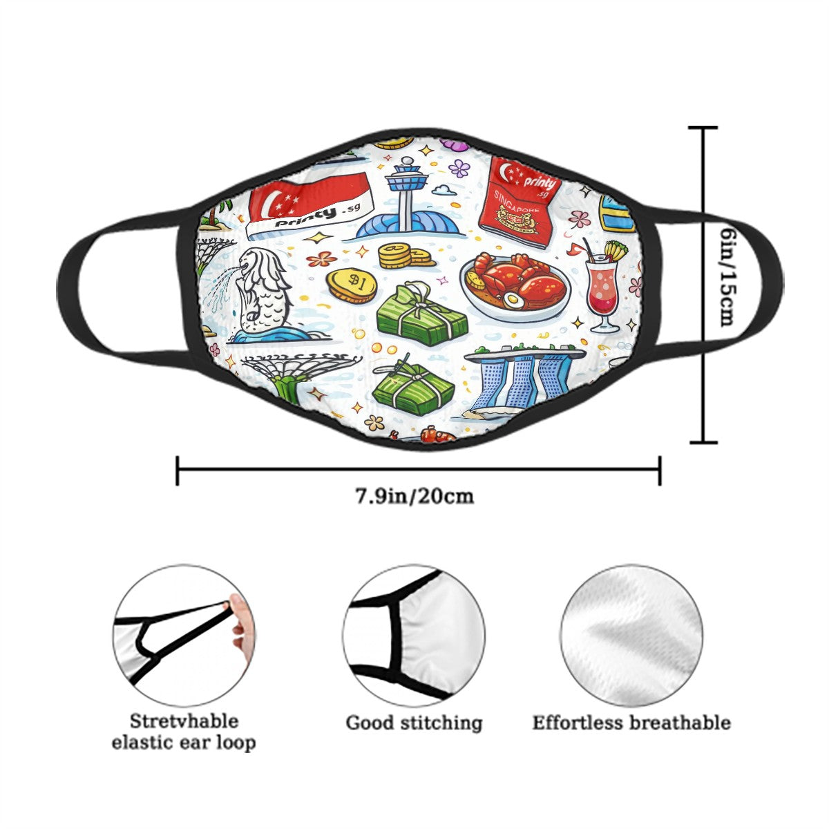 Custom Breathable Face Mask