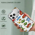 Custom iPhone 17 Pro TPU Black Phone Case
