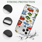 Custom iPhone 17 Pro Max TPU Black Phone Case