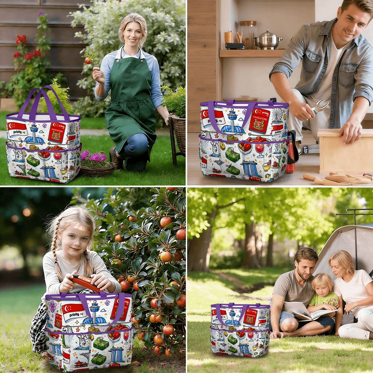Custom Garden Tool Bag (Tools Not Included)