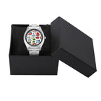 Custom Simple Stainless Steel Watch
