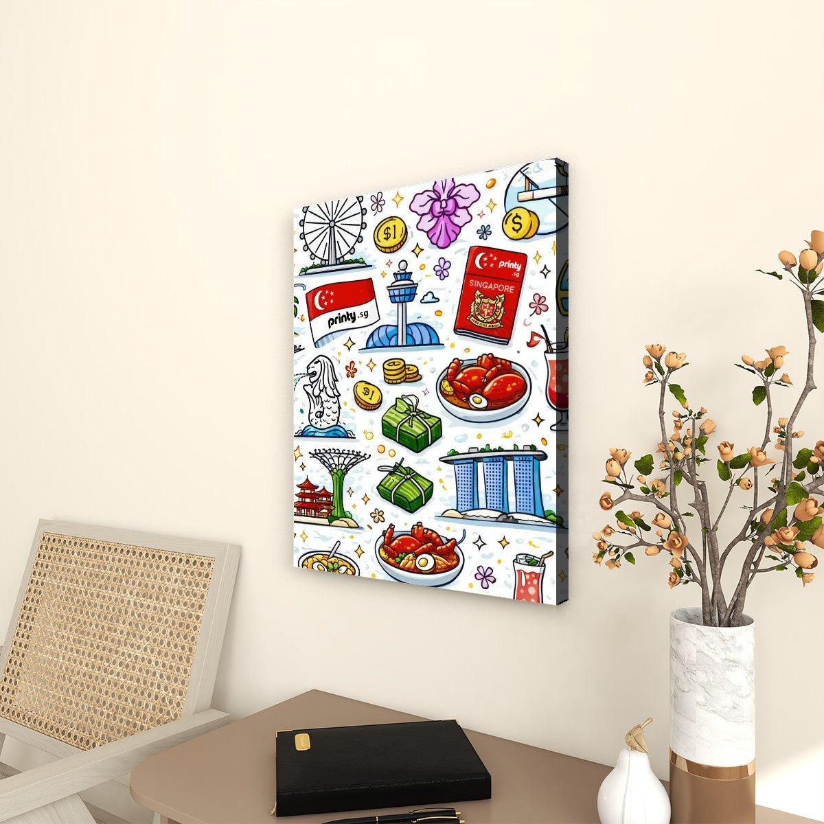 Custom Canvas Prints Wall Art (4:5)