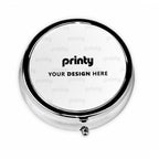 Custom Round Small Pill Box