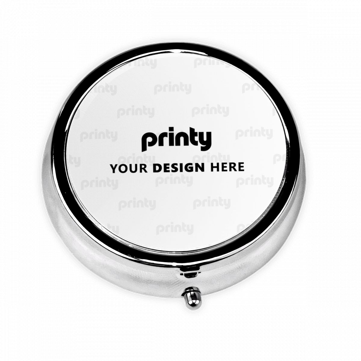 Custom Round Small Pill Box