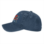 Custom Unisex Washed Denim Baseball Cap