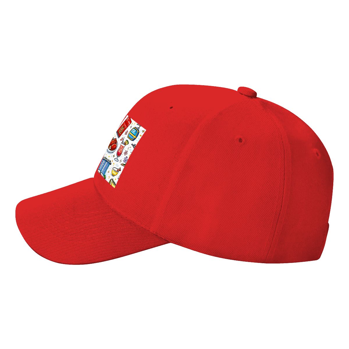 Custom Curved Eaves Trucker Hat (Solid Color)