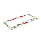 Custom 2-Hole Round License Plate Frames 2 pcs