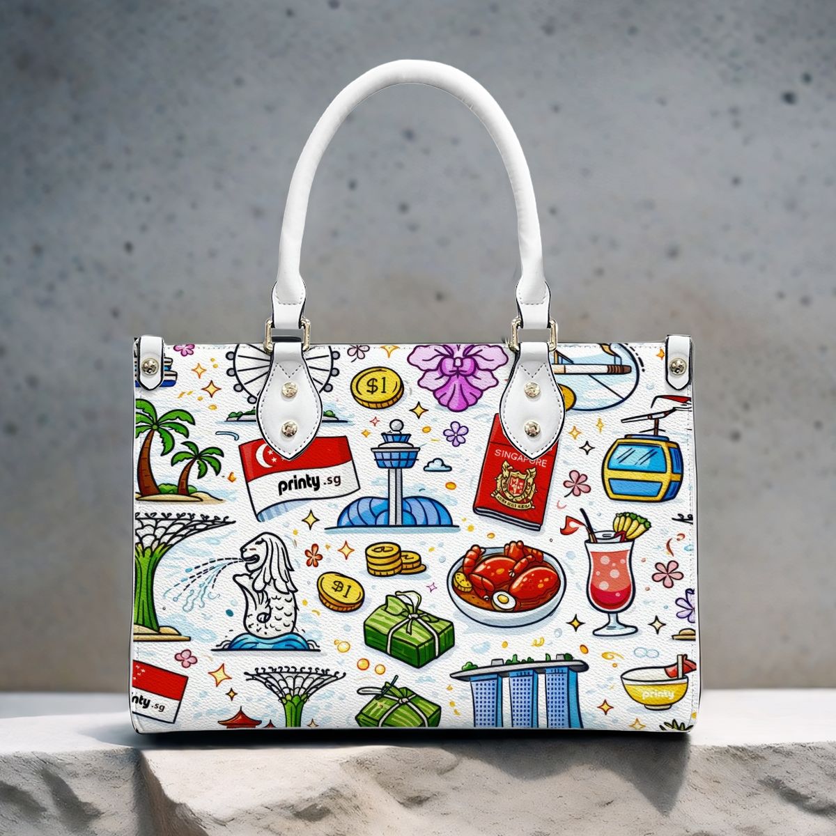Custom PU Tote Bag for Women