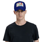 Custom Curved Eaves Trucker Hat (Solid Color)