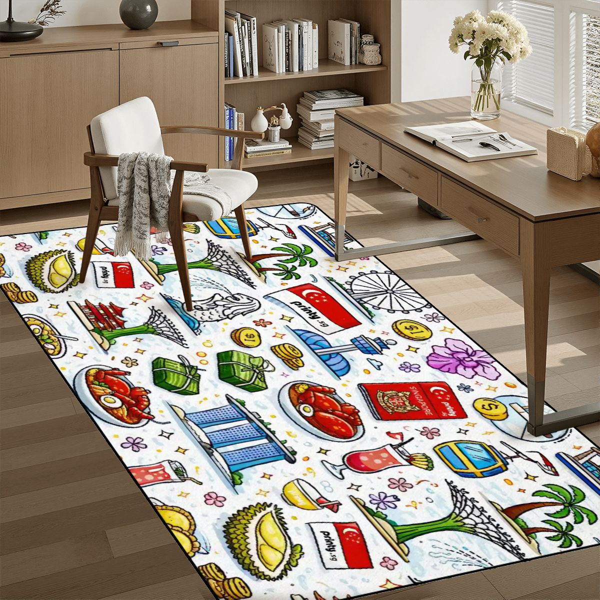 Custom Multiple Sizes Widened Runner Rug