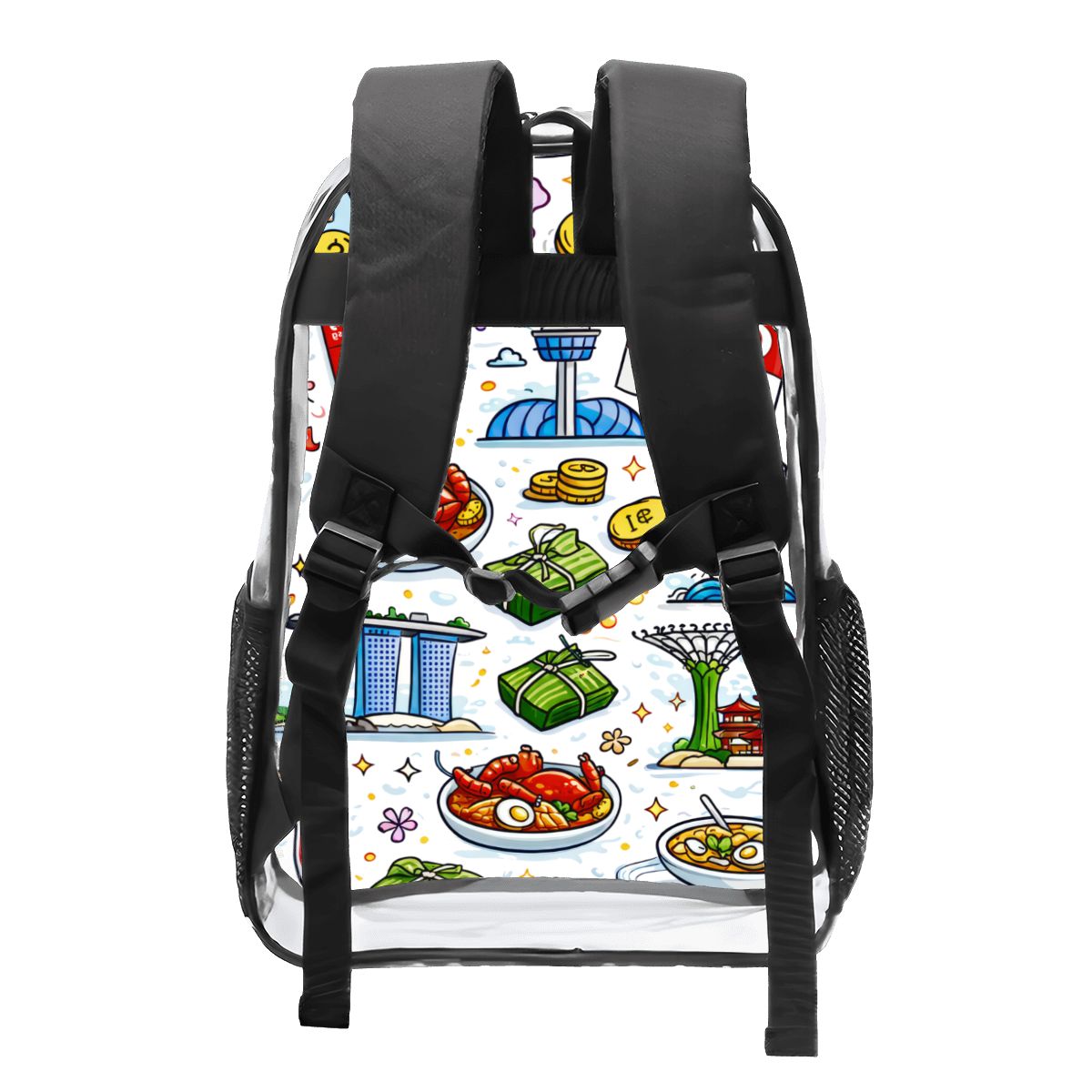 Custom Clear Transparent Backpack