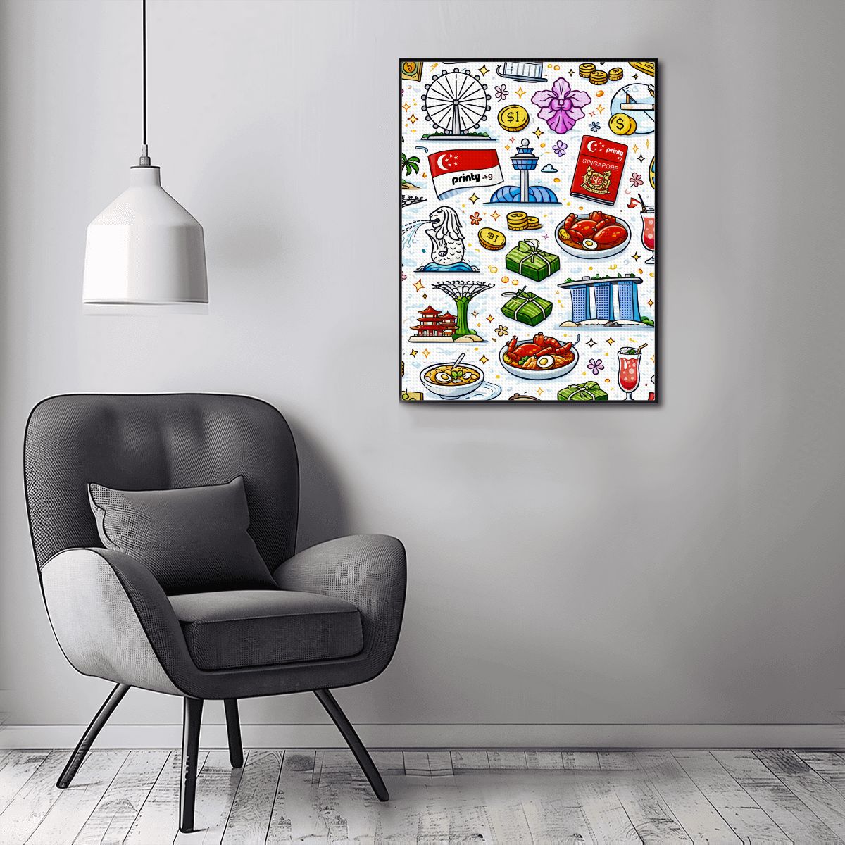 Custom DIY Diamond Painting no Frame (3:4)